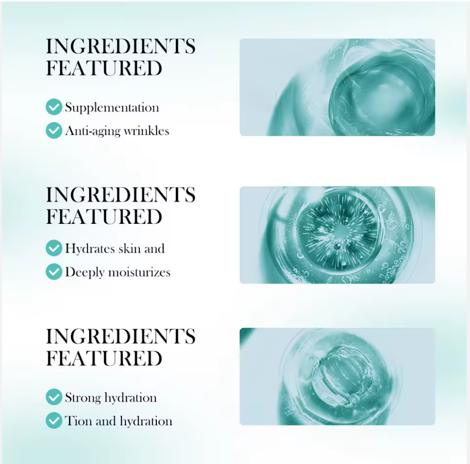Multi Korean PDRN Ectoin NAD Face Skin Serums